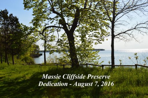 Massie Cliffside Preserve Dedication